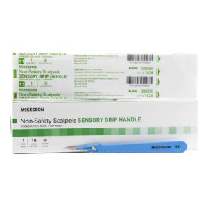 SCALPEL, S/STL STR DISP #11 (10/BX 10BX/CS)