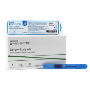 SCALPEL, SAFETY DISP #15 (10/BX 50BX/CS)